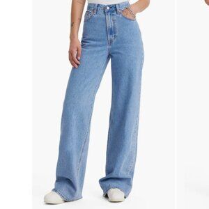 Levi's Ribcage High Waist Wide Leg Jeans